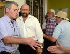 Foto de la galería: Sergio Massa desembarcó con su campaña presidencial en Posadas