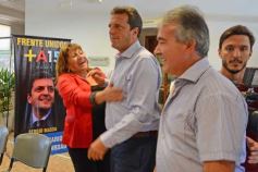 Foto de la galería: Sergio Massa desembarcó con su campaña presidencial en Posadas