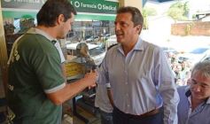 Foto de la galería: Sergio Massa desembarcó con su campaña presidencial en Posadas