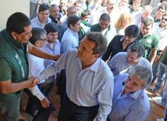 Foto de la galería: Sergio Massa desembarcó con su campaña presidencial en Posadas