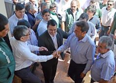 Foto de la galería: Sergio Massa desembarcó con su campaña presidencial en Posadas