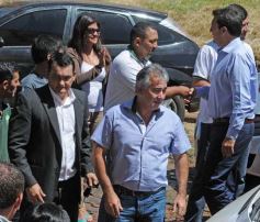 Foto de la galería: Sergio Massa desembarcó con su campaña presidencial en Posadas