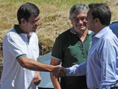 Foto de la galería: Sergio Massa desembarcó con su campaña presidencial en Posadas