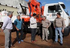 Foto de la galería: Emsa entrega equipos para los distritos de San Vicente y Puerto Iguazú