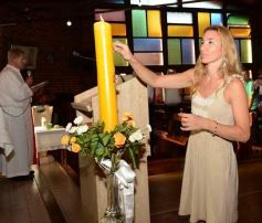 Foto de la galería: El bautismo de Ciro Gabriel en la iglesia Santos Mártires