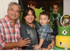 Foto de la galería: Valentín celebró sus cuatro años en el pelotero y con muchos mimos