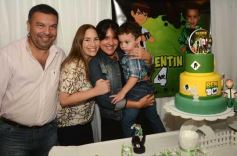 Foto de la galería: Valentín celebró sus cuatro años en el pelotero y con muchos mimos