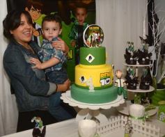 Foto de la galería: Valentín celebró sus cuatro años en el pelotero y con muchos mimos