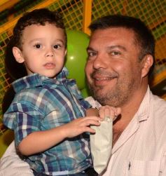 Foto de la galería: Valentín celebró sus cuatro años en el pelotero y con muchos mimos