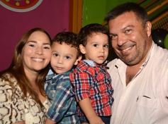 Foto de la galería: Valentín celebró sus cuatro años en el pelotero y con muchos mimos