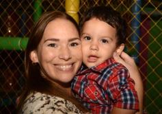 Foto de la galería: Valentín celebró sus cuatro años en el pelotero y con muchos mimos