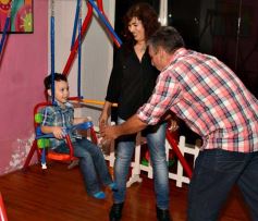 Foto de la galería: Valentín celebró sus cuatro años en el pelotero y con muchos mimos