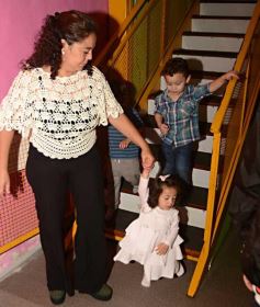 Foto de la galería: Valentín celebró sus cuatro años en el pelotero y con muchos mimos