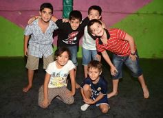 Foto de la galería: Valentín celebró sus cuatro años en el pelotero y con muchos mimos