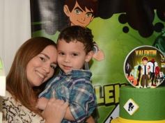 Foto de la galería: Valentín celebró sus cuatro años en el pelotero y con muchos mimos