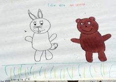 Foto de la galería: Cinco mil chicos pintaron el dibujo más largo del mundo en la costanera