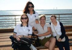 Foto de la galería: Cinco mil chicos pintaron el dibujo más largo del mundo en la costanera