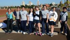 Foto de la galería: Cinco mil chicos pintaron el dibujo más largo del mundo en la costanera