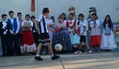 Foto de la galería: Recrearon la gesta de Mayo en el Colegio del Carmen