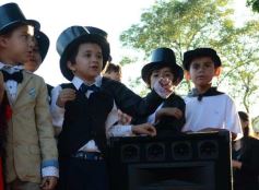 Foto de la galería: Recrearon la gesta de Mayo en el Colegio del Carmen