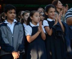 Foto de la galería: Recrearon la gesta de Mayo en el Colegio del Carmen