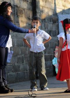 Foto de la galería: Recrearon la gesta de Mayo en el Colegio del Carmen