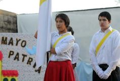 Foto de la galería: Recrearon la gesta de Mayo en el Colegio del Carmen
