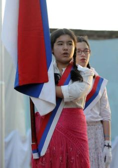 Foto de la galería: Recrearon la gesta de Mayo en el Colegio del Carmen