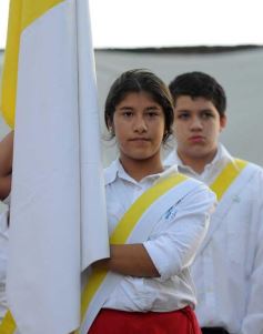 Foto de la galería: Recrearon la gesta de Mayo en el Colegio del Carmen