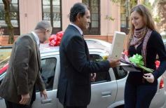 Foto de la galería: Rentas volvió a sortear un OKM: ganó una joven de Posadas