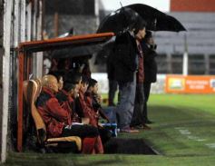 Foto de la galería: Guaraní empató con All Boys en un partido pasado por agua