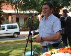 Foto de la galería: Pedro Etchegoin recibió el reconocimiento a la trayectoria en el acto central del Día del Periodista