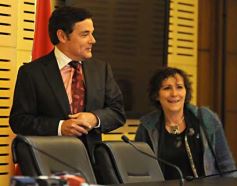 Foto de la galería: Rovira anunció que Cecilia Britto será candidata al Parlamento del Mercosur