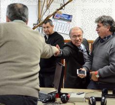 Foto de la galería: Radio Provincia festejó los 51 años con una visita de lujo: Hugo Passalacqua