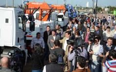 Foto de la galería: Entregan equipamientos para las distintas áreas de Emsa