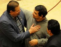 Foto de la galería: Amigos y familiares despidieron a un político de raza, Marito Losada