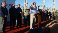 Foto de la galería: El presidente de Emsa y el gobernador Closs inauguraron un nuevo transformador en San Ignacio