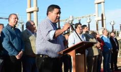 Foto de la galería: El presidente de Emsa y el gobernador Closs inauguraron un nuevo transformador en San Ignacio