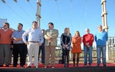 Foto de la galería: El presidente de Emsa y el gobernador Closs inauguraron un nuevo transformador en San Ignacio