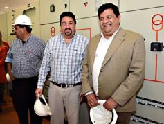 Foto de la galería: El presidente de Emsa y el gobernador Closs inauguraron un nuevo transformador en San Ignacio