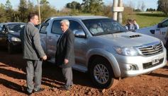 Foto de la galería: El presidente de Emsa y el gobernador Closs inauguraron un nuevo transformador en San Ignacio