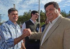 Foto de la galería: El presidente de Emsa y el gobernador Closs inauguraron un nuevo transformador en San Ignacio