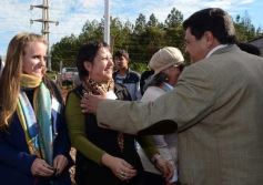 Foto de la galería: El presidente de Emsa y el gobernador Closs inauguraron un nuevo transformador en San Ignacio