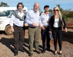 Foto de la galería: El presidente de Emsa y el gobernador Closs inauguraron un nuevo transformador en San Ignacio