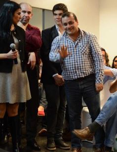 Foto de la galería: Rovira debatió con jóvenes de la provincia sobre política estratégica