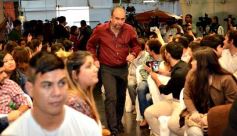 Foto de la galería: Rovira debatió con jóvenes de la provincia sobre política estratégica