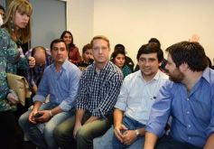 Foto de la galería: Rovira debatió con jóvenes de la provincia sobre política estratégica