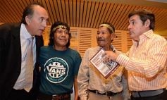 Foto de la galería: Rovira y Thomas firmaron un convenio para la construcción del Museo del Territorio Guaraní