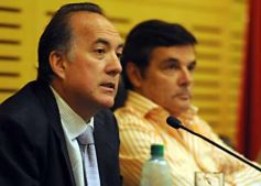 Foto de la galería: Rovira y Thomas firmaron un convenio para la construcción del Museo del Territorio Guaraní