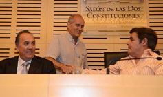 Foto de la galería: Rovira y Thomas firmaron un convenio para la construcción del Museo del Territorio Guaraní